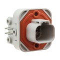 DT13-4P - CONN HEADER R/A 4POS 4.44MM