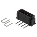 M80-8430442 - CONN HEADER R/A 4POS 2MM