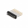 TSW-107-15-L-D - CONN HEADER 14POS .100" T/H GLD