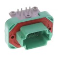 DT13-08PC - CONN HEADER R/A 8POS