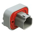 AT13-2P-BM03 - CONN HEADER R/A 2POS