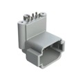 ATF13-08PA-BM33 - BOARD MOUNT HEADER, RIGHT ANGLE,