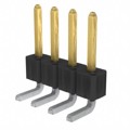 68015-104HLF - CONN HEADER R/A 4POS 2.54MM