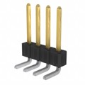 68458-104HLF - CONN HEADER R/A 4POS 2.54MM