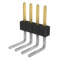 68498-204HLF - CONN HEADER R/A 4POS 2.54MM