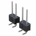 PREC040SBBN-M71RC - CONN HEADER R/A 40POS 2.54MM