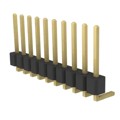 PRPC010SGAN-M71RC - CONN HEADER R/A 10POS 2.54MM