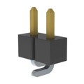 TSM-102-04-L-SV-TR - CONN HEADER SMD 2POS 2.54MM