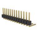 PRPC013SBBN-M71RC - CONN HEADER R/A 13POS 2.54MM
