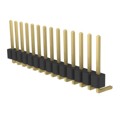PRPC014SGAN-M71RC - CONN HEADER R/A 14POS 2.54MM