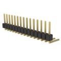 PRPC015SBBN-M71RC - CONN HEADER R/A 15POS 2.54MM