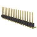 PRPC017SGAN-M71RC - CONN HEADER R/A 17POS 2.54MM