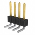 10082201-104A04LF - CONN HEADER R/A 4POS 2.54MM