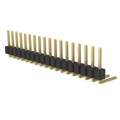PRPC018SBBN-M71RC - CONN HEADER R/A 18POS 2.54MM