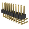 PRPC009DBAN-M71RC - CONN HEADER R/A 18POS 2.54MM