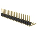 PRPC018SBCN-M71RC - CONN HEADER R/A 18POS 2.54MM