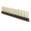 PRPC022SGAN-M71RC - CONN HEADER R/A 22POS 2.54MM