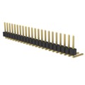PRPC022SBBN-M71RC - CONN HEADER R/A 22POS 2.54MM