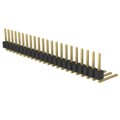 PRPC022SBCN-M71RC - CONN HEADER R/A 22POS 2.54MM