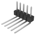 PEC05SBDN - CONN HEADER R/A 5POS 2.54MM