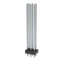 HTSW-103-21-T-D - CONN HEADER VERT 6POS 2.54MM