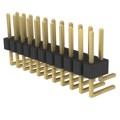 PRPC011DBAN-M71RC - CONN HEADER R/A 22POS 2.54MM