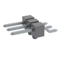TSM-103-01-T-SH-A-TR - CONN HEADER SMD R/A 3POS 2.54MM