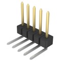 PBC05SGBN - CONN HEADER R/A 5POS 2.54MM