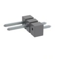 TSM-103-01-T-SH-001 - CONN HEADER SMD R/A 3POS 2.54MM