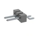 TSM-103-01-T-SH-003 - CONN HEADER SMD R/A 3POS 2.54MM