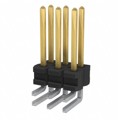 10007607-802-06LF - CONN HEADER R/A 6POS 2.54MM