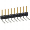 PBC09SBBN - CONN HEADER R/A 9POS 2.54MM