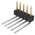 PBC05SBDN - CONN HEADER R/A 5POS 2.54MM