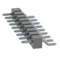 TSM-109-04-T-SH-TR - CONN HEADER SMD R/A 9POS 2.54MM