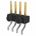 10119332-101A04LF - CONN HEADER SMD R/A 4POS 2.54MM