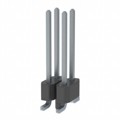 TSM-102-03-T-DV-A - CONN HEADER SMD 4POS 2.54MM