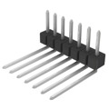PEC07SBEN - CONN HEADER R/A 7POS 2.54MM