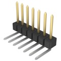 PBC07SGBN - CONN HEADER R/A 7POS 2.54MM