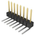 PBC08SGBN - CONN HEADER R/A 8POS 2.54MM