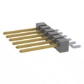 TSM-106-03-S-SH-TR - CONN HEADER SMD R/A 6POS 2.54MM