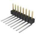 PBC08SBDN - CONN HEADER R/A 8POS 2.54MM