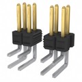 76350-104-14 - CONN HEADER R/A 14POS 2.54MM