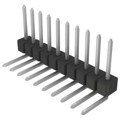 PEC10SGBN - CONN HEADER R/A 10POS 2.54MM