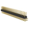 PRPC022DBAN-M71RC - CONN HEADER R/A 44POS 2.54MM