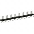 PEC25SBAN - CONN HEADER R/A 25POS 2.54MM