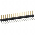 PBC17SBBN - CONN HEADER R/A 17POS 2.54MM