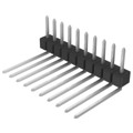 PEC10SBEN - CONN HEADER R/A 10POS 2.54MM