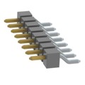 TSM-108-04-F-SH - CONN HEADER SMD R/A 8POS 2.54MM