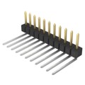 PBC11SBDN - CONN HEADER R/A 11POS 2.54MM
