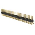 PRPC028DBAN-M71RC - CONN HEADER R/A 56POS 2.54MM